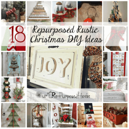 Repurposed Rustic Christmas DIY Ideas