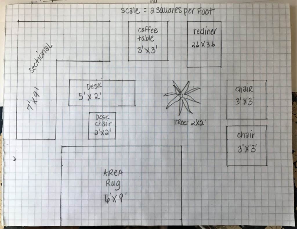 How To Draw A Floor Plan To Scale Our Re purposed Home