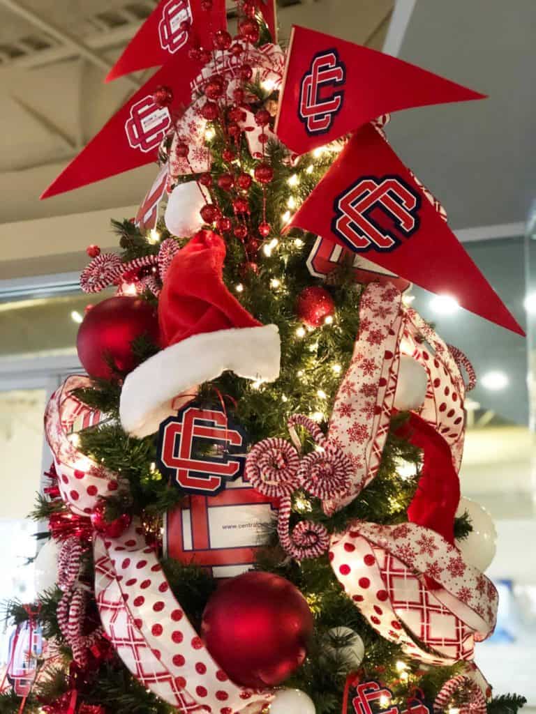 sports christmas tree