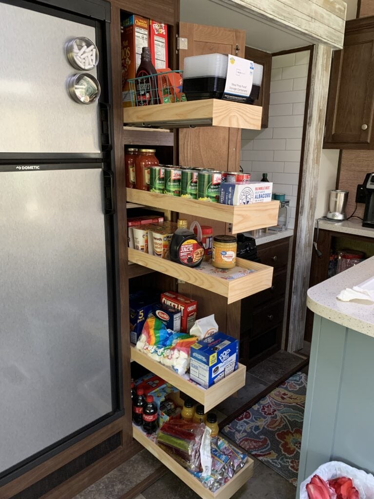 RV Refrigerator Storage Ideas and Organization Tips