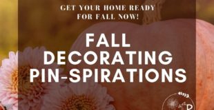 fall decorating pin