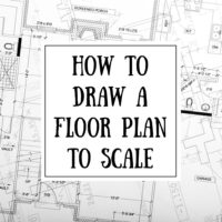 How to draw a floor plan to scale - Our Re-purposed Home